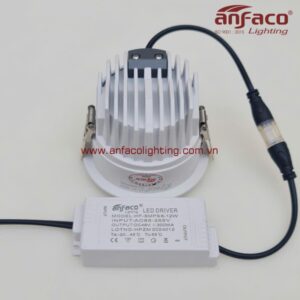 Đèn LED Anfaco downlight cảm biến âm trần AFC 554-12W Anfaco