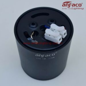 Đèn LED Anfaco downlight gắn nổi AFC 683D 10W Anfaco vỏ đen