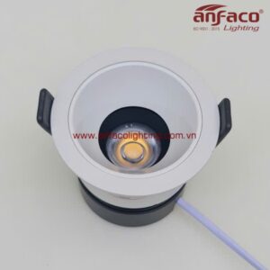 Đèn LED Anfaco downlight âm trần AFC 782T 7W 9W xoay góc Anfaco