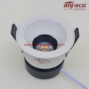 Đèn LED Anfaco downlight âm trần AFC 782T 7W 9W xoay góc Anfaco