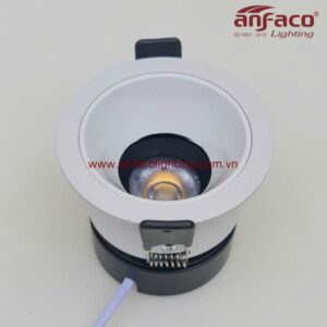Đèn LED Anfaco downlight âm trần AFC 782T 7W 9W xoay góc Anfaco
