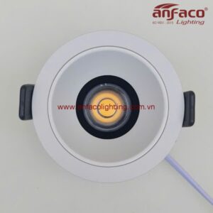 Đèn LED Anfaco downlight âm trần AFC 782T 7W 9W xoay góc Anfaco