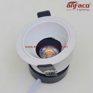 Đèn LED Anfaco downlight âm trần AFC 782T 7W 9W xoay góc Anfaco