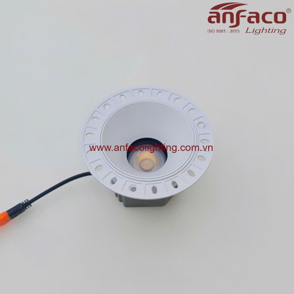 795t-9w-1 Đèn LED Anfaco downlight âm viền AFC 795T 9W xoay góc Anfaco