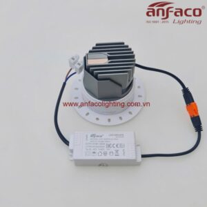 Đèn LED Anfaco downlight âm viền AFC 795T 9W xoay góc Anfaco