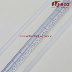 Anfaco B15-1D B20-1D Thanh nhôm LED Anfaco profile định hình uốn cong âm viền B15-1D B20-1D