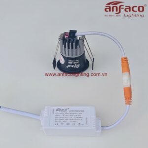 Đèn LED Anfaco downlight âm trần AFC 601D 3W Anfaco